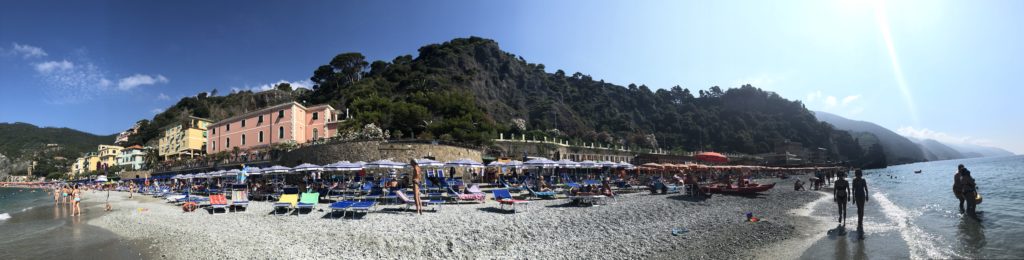 Beach in Monterosso