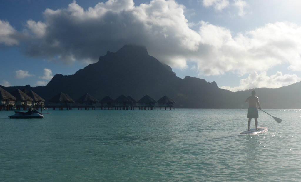 Bora Bora- Paddle boarding- Le Meridian