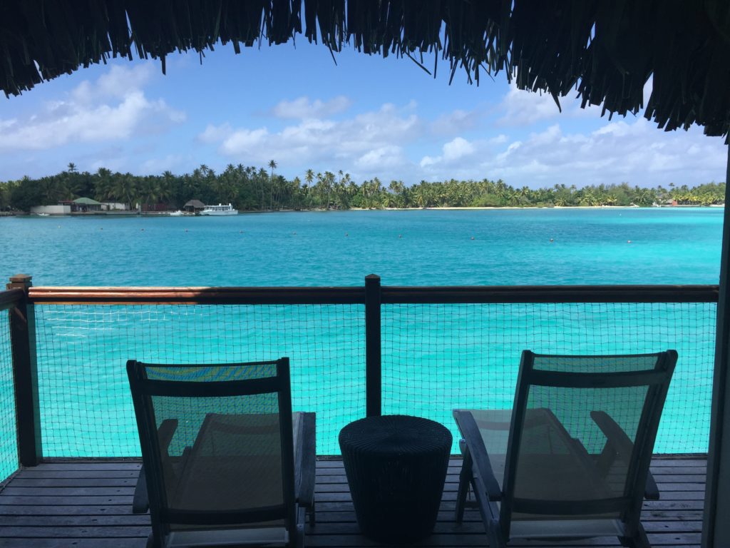 Bora Bora - Overwater Bungalow Balcony - Le Meridian