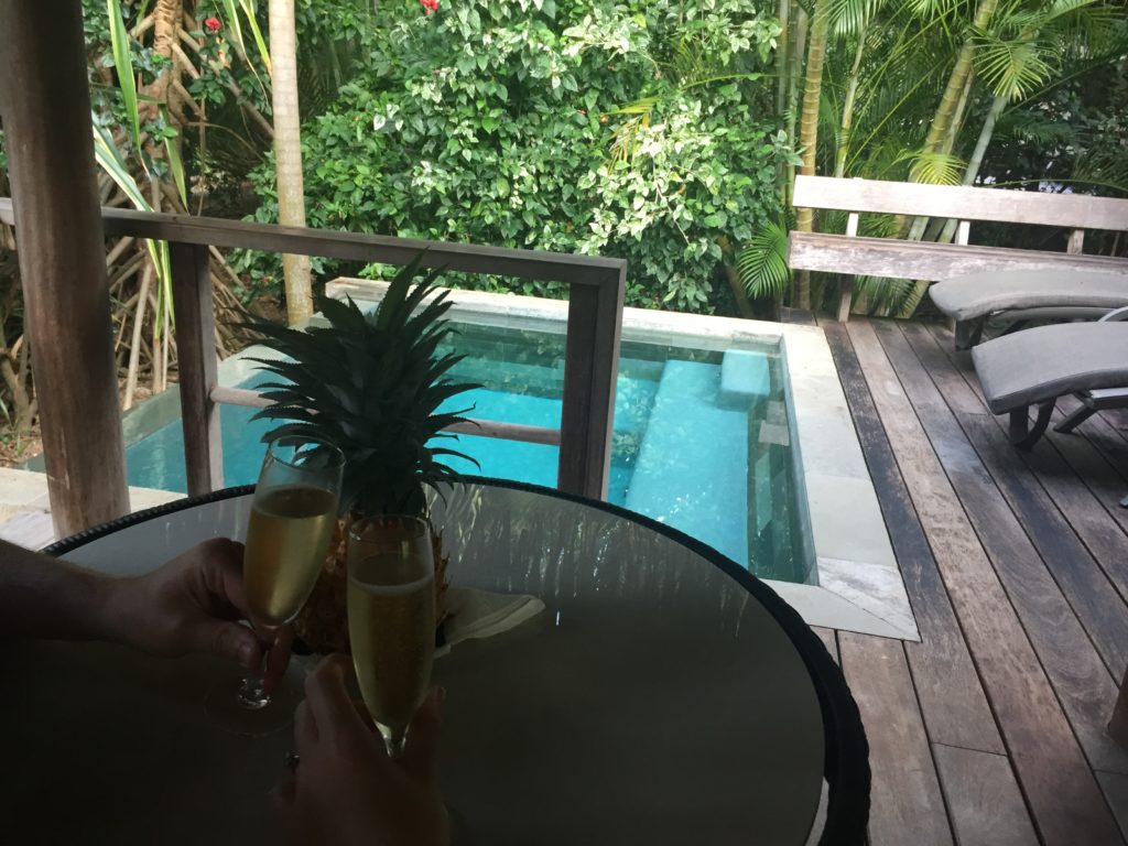 Garden Bungalow Plunge Pool- InterContinental Tahiti