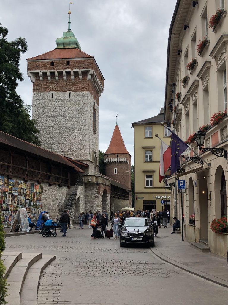 Krakow Old Town Wall